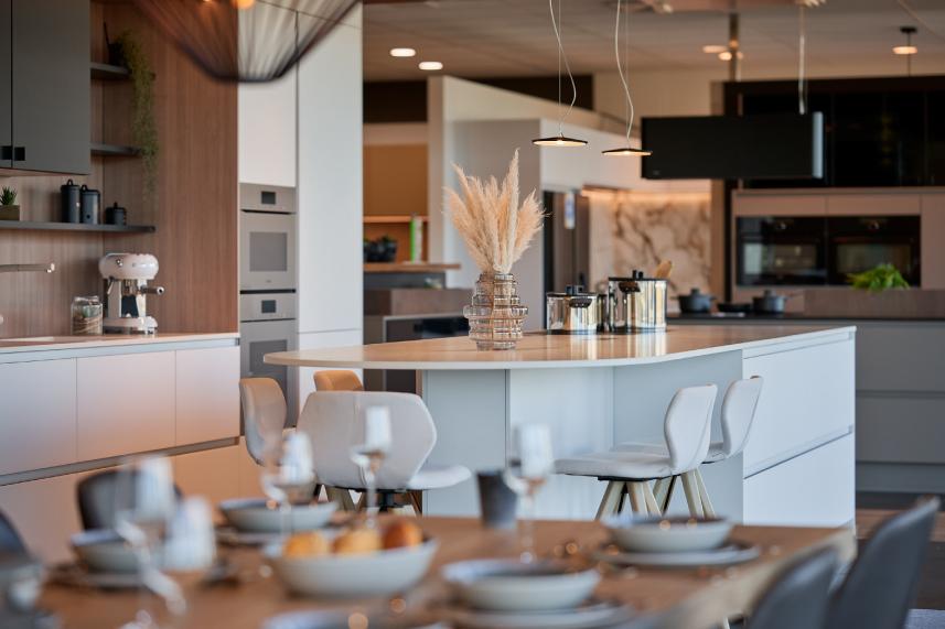 Showroom de cuisines et d'ameublement à Lonten, Liège