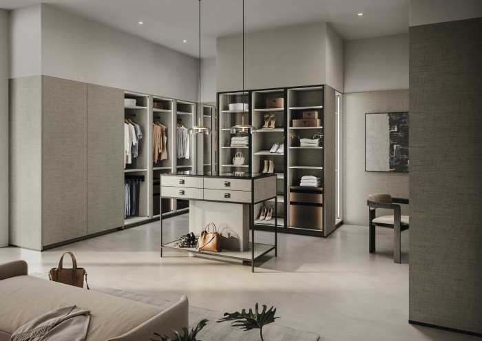 Conception et installation d'un dressing sur-mesure