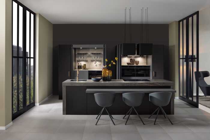 Cuisine moderne et élégante