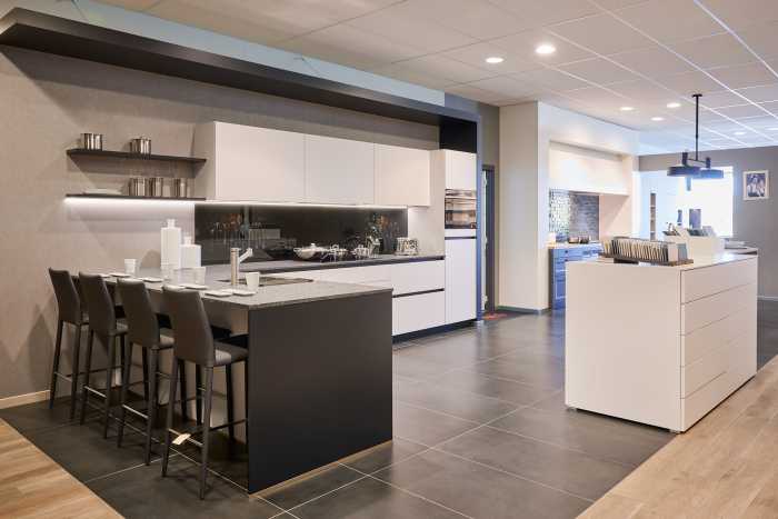 Cuisine d'exposition dans notre showroom à Lontzen, Eupen
